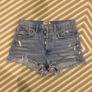 Agolde Jean shorts size 24